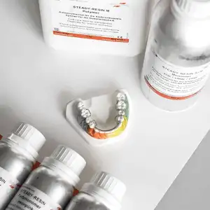Мономер кольоровий неоновий Steady-Resin для пластмаси 100мл