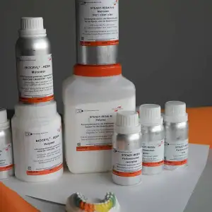 Полімер Biocryl-resin для фіксації пластмаси та гвинтів 400 г