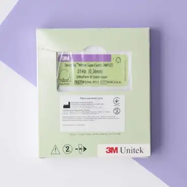 Дуги NiTi супереластичні SmartClip Solventum 10шт