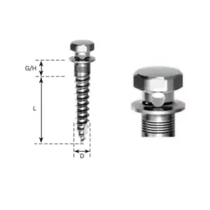 Міні-імплант ортодонтичний Hex Head шестригранна головка Bio-Tack S